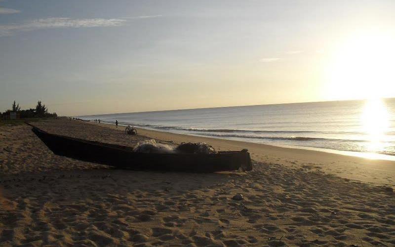 Casa Frente Para O Mar Nova Vicosa Bagian luar foto