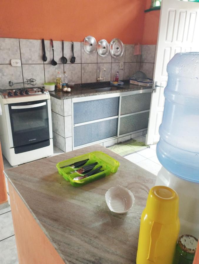 Casa Frente Para O Mar Nova Vicosa Bagian luar foto