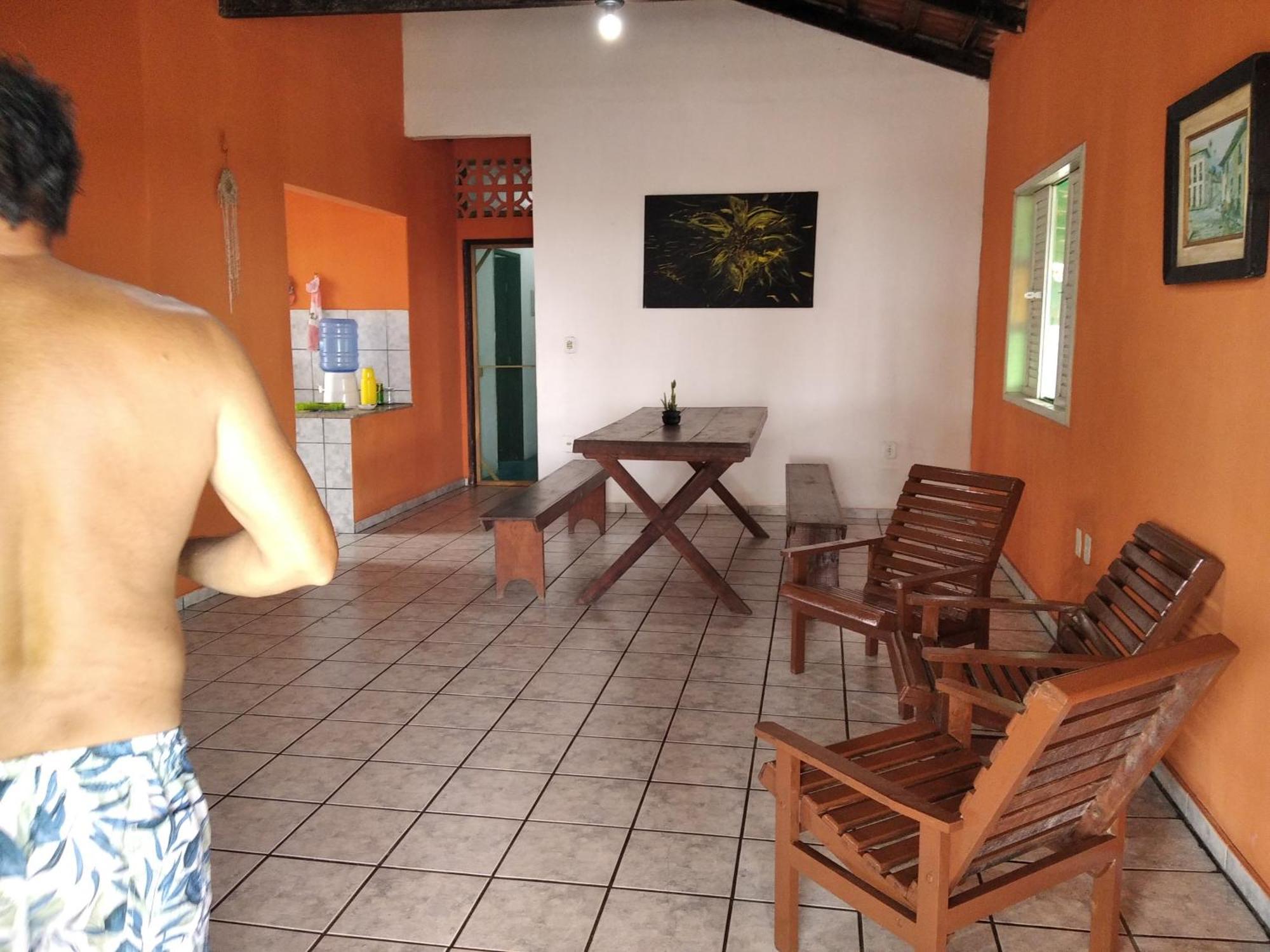 Casa Frente Para O Mar Nova Vicosa Bagian luar foto